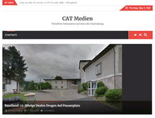 Tablet Screenshot of catmedien.ch